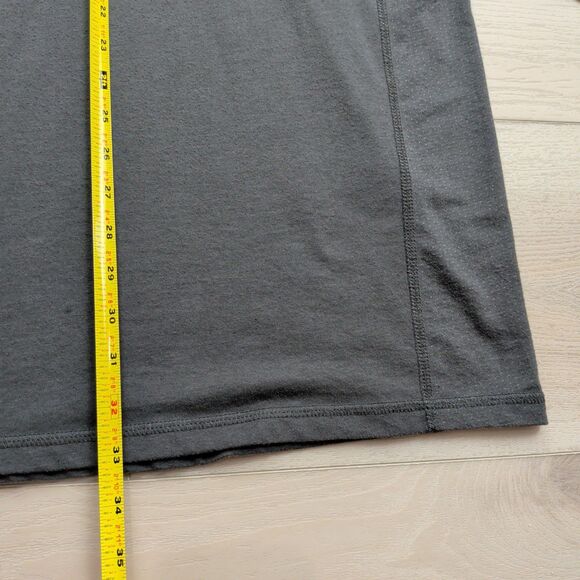 Carhartt Force Hooded T-Shirt Mens 3XL Relaxed Fit Long Sleeve Logo Graphic Gray - Picture 7 of 10